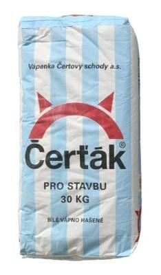 Hydrát vápenný Čerťák CL 90-S hašené vápno - Čertovy schody – 30 kg