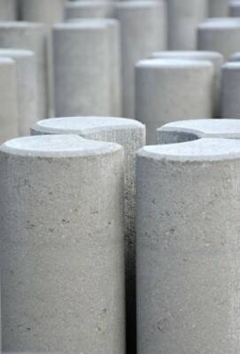 Palisáda AZ BETON šedá – 120 × 500 mm